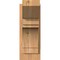 Ekena Millwork Merced Slat Smooth Outlooker, Western Red Cedar, 7 1/2"W x 16"D x 20"H OUT08X16X20MRC06SWR - alternate 2